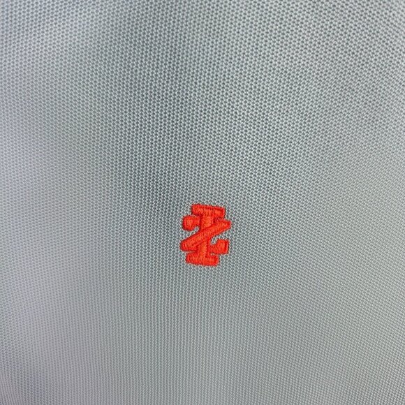 Mens Izod Advantage Blue Polo Shirt Short Sleeve Cotton Blend Size XL - Picture 2 of 8